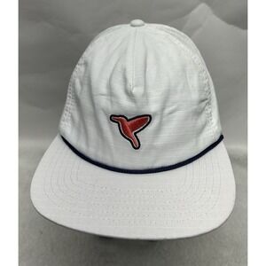 Birddogs Mens Adjustable White Snapback Golf Cap Hat